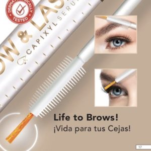 eyelash and eyebrow growth serum