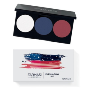 red white and blue eyeshadow palette