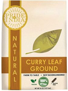 Pride-Of-India-Natural-Curry-Leaf-Powder-Ground-8-oz-Half-Pound-Resealable-Pouch-Authentic-Indian-Spice