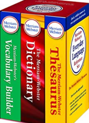 Merriam-Webster's Everyday Language Reference Set, Newest Edition