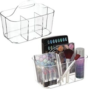 Plastic Makeup Storage Organizer Caddy Tote,