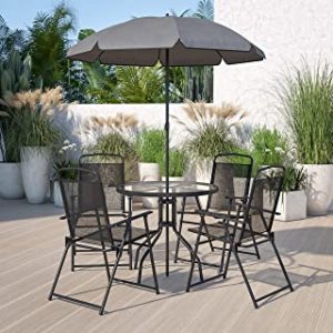 patio furniture sets with umbrella