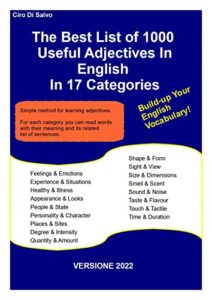 The Best List of 1000 Useful Adjectives