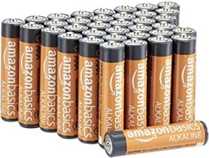 Amazon Basics 36 Pack AAA High-Performance Alkaline Batteries, 10-Year Shelf Life
